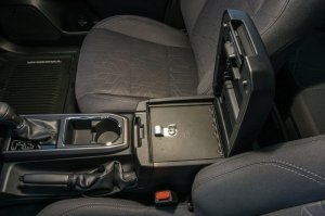 Toyota Tacoma Console Safe - Tuffy Products - Combination Lock - Black - `16-`23